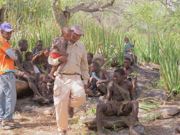 David with the Hadzabe
