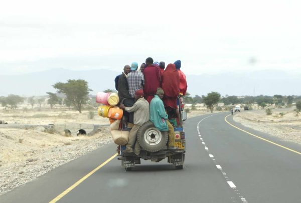 Traveling through Tanzania